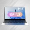 New Ultra Slim Laptop 14.1" 16GB RAM 2TB SSD Intel N3700 Gaming PC 1920*1080 Display