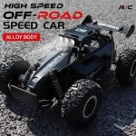 New RC Car 1:16 2WD with LED Light 2.4G 20KM/H High Speed Off-Road Climbing Remote Control Car Toy